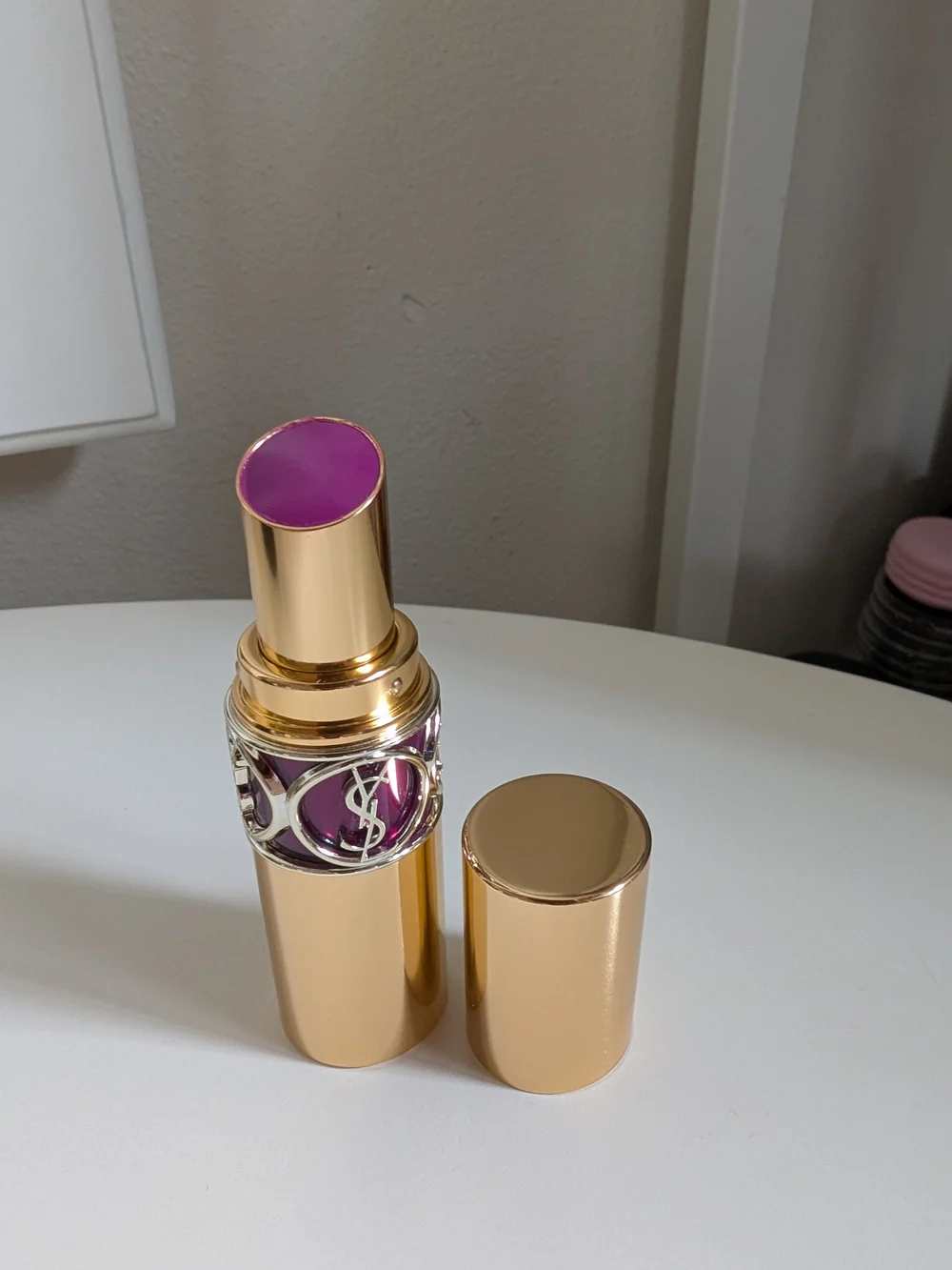 Yves Saint Laurent Rouge Volupté Shine Lipstick - Deep Purple